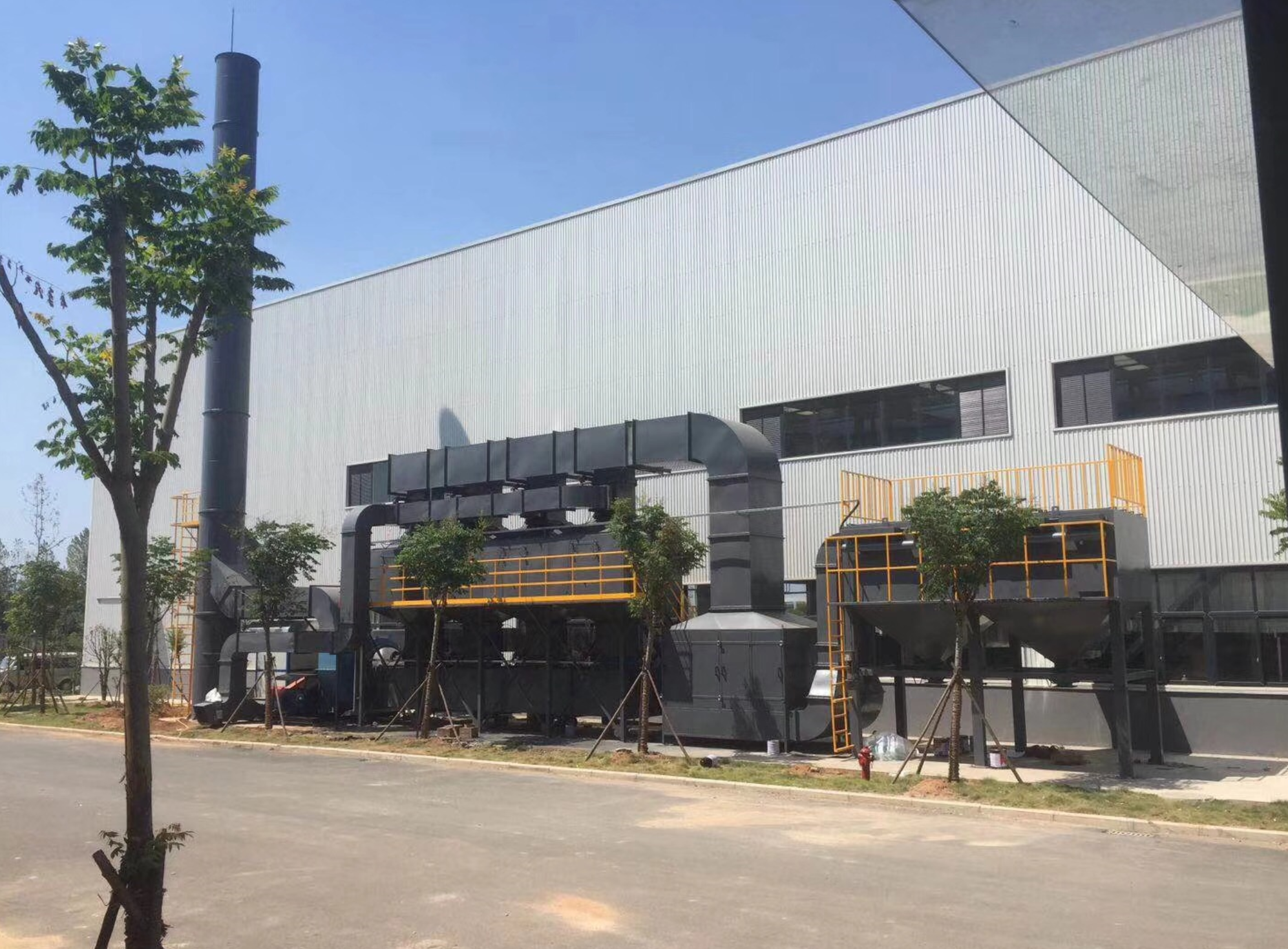 活性炭吸脫附催化燃燒淨化設備